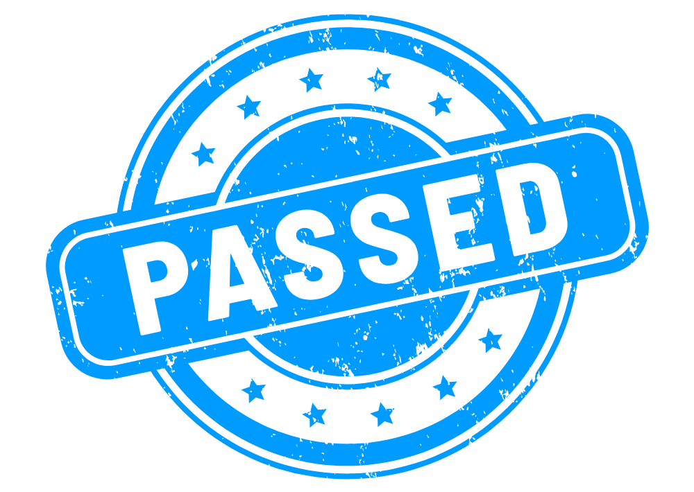 Passed - MOT Training Course MOT tester training